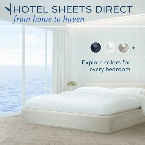 Miniatura 4 de Hotel Sheets Direct Juego de Funda de Edredón de 2 Piezas Twin, Funda de Edredón y Consolador 100% Viscosa Derivada de Bambú con 1 Funda