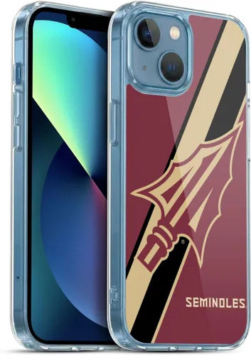 Miniatura 209 de Head Case Designs Funda de gel suave FSU Seminoles de la Universidad Estatal de Florida con licencia oficial compatible con Apple iPhone 13 Pro Max