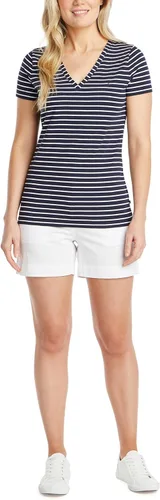 Miniatura 2 de Nautica Pantalones cortos cómodos de algodón elástico a medida para mujer