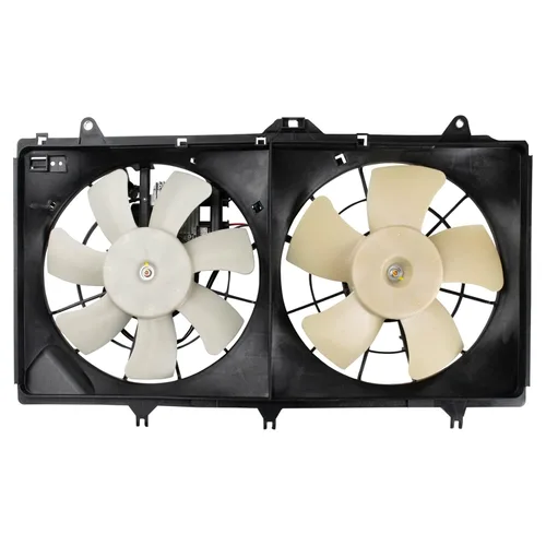 Miniatura 9 de TRQ Conjunto de ventilador de refrigeración del radiador CH3115205 compatible con Jeep Renegade 2019-2021