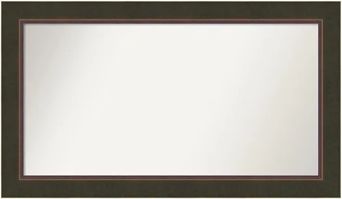 Miniatura 55 de Amanti Art Espejo personalizado, espejo de baño de bronce Milano, espejo de pared o espejo de tocador de baño sobre el fregadero