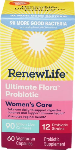 Miniatura 7 de Renew Life Cápsulas probióticas para mujeres, apoya el equilibrio del pH para mujeres, salud vaginal, urinaria, digestiva e inmunológica, L.