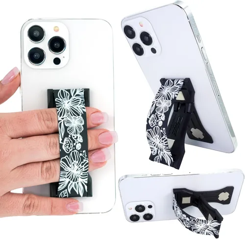 Miniatura 15 de LOVEHANDLE PRO Premium Phone Grip - Correa de silicona para teléfono - Soporte magnético para teléfono y soporte para teléfono inteligente y tableta
