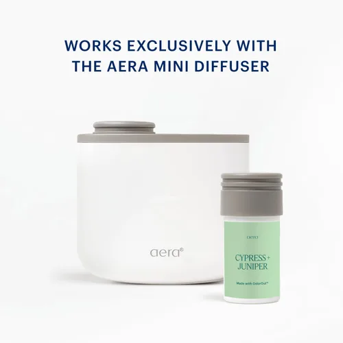 Miniatura 5 de Aera Mini Cypress & Juniper - Recambio de cápsula de fragancia de aceite esencial fabricado con tecnología OdorOut - Notas de romero, pomelo