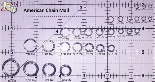 Miniatura 5 de Jeweler Starter Kit Jump Rings Aluminio anodizado 3/16 0.63 oz American Chainmail