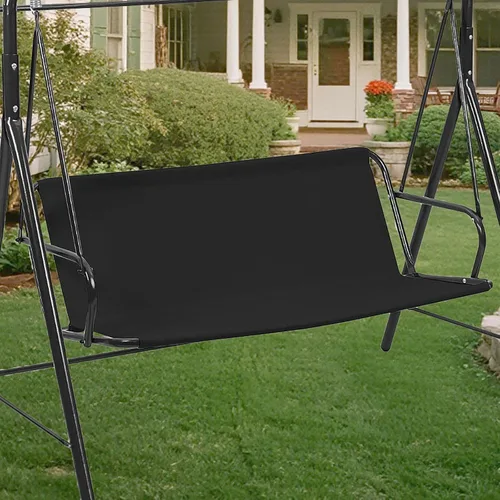 Miniatura 9 de Funda de repuesto para asiento de columpio para patio al aire libre de 2/3 plazas, 600D gruesa Oxford para columpio, funda de repuesto para sillas