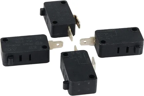 Miniatura 4 de 5 unids 15A 250V Micro interruptor de conexión única Mini interruptor de límite para puerta de horno microondas