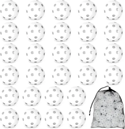 Miniatura 23 de Mototo 12/30/60 Pelotas de béisbol de práctica para golpear, pelotas de béisbol suaves de plástico de 2.8 pulgadas para práctica, pelota suave