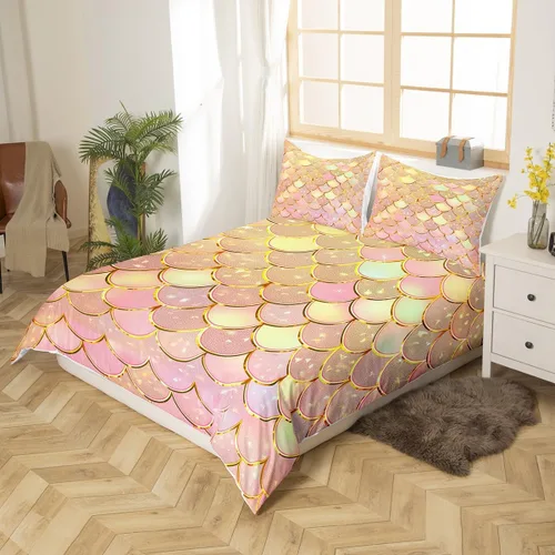 Miniatura 2 de Juego de ropa de cama de playa con diseño de palmeras hawaianas y nubes, funda de edredón con diseño de isla tropical y naturaleza marina, ropa