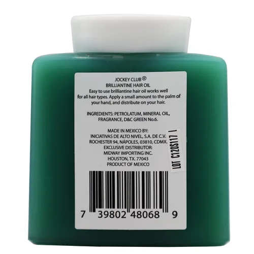 Miniatura 3 de Jockey Club Solid Brilliantine - Aceite para peinar el cabello, ayuda a suavizar todo tipo de cabello, aroma a lavanda, tarro de plástico de 4 onzas