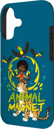 Miniatura 2 de Disney Encanto Antonio Animal Magnet - Carcasa para iPhone 17, color verde azulado oscuro