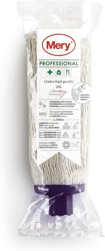 Miniatura 3 de Mery 0420.51 – Trapeador Algodón Crudo Profesional 8.82 oz, 9.8 in