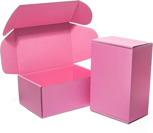 Miniatura 11 de Timirog Cajas de envío blancas 12x9x4" Paquete de 20 - Caja de correo de cartón corrugado para pequeñas empresas, suministros de embalaje