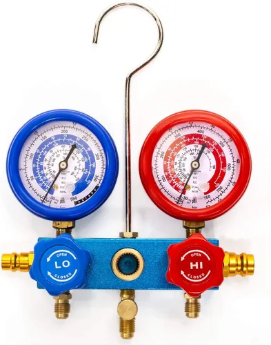 Miniatura 4 de Aire bomba de aspiradora Xtremepowerus HVAC – A/C refrigeración kit colector ac gauge set