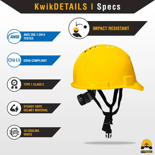 Miniatura 9 de KwikSafety BIG KAHUNA - Chaleco de seguridad [amarillo, 2XL] + paquete de casco de tortuga amarillo