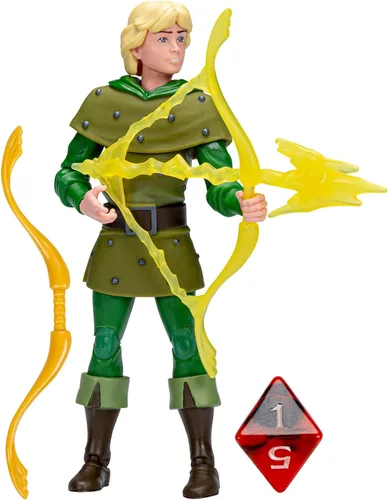 Miniatura 12 de Dungeons & Dragons Cartoon Classics - Juego de 2 figuras de acción de Bobby & Uni de 6 pulgadas, dibujos animados de los años 80, incluye d12
