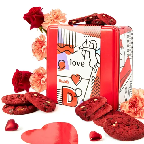 Miniatura 25 de David's Cookies Galletas recién horneadas – Deliciosa variedad suave hecha a mano – Exquisito regalo gourmet para amigos y familiares en ocasiones