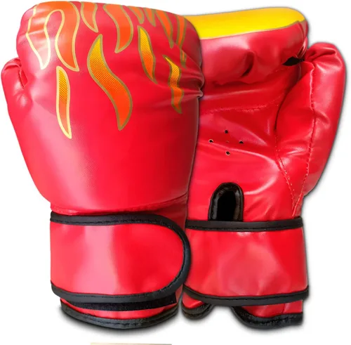 Miniatura 8 de Guantes de boxeo para niños, guantes de boxeo para niños de 5 a 13 años, niños y niñas, guantes de entrenamiento de boxeo para saco de boxeo