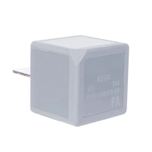 F80B-14B192-AA 12VDC 70A 4Pins Relé de potencia automotriz compatible con V23136-J4-X89 DH22-14B192-EA V23136-J4-X62 5M5T-14B192-EA V23136-J4-X600 34