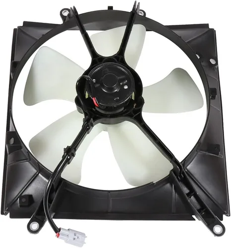 Miniatura 5 de ROADFAR Reemplazo del ventilador del radiador para 1993-1997 para Geo para Prizm 1993-1997 para Toyota para Corolla