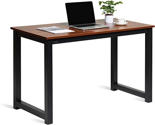 Miniatura 4 de Decoholic - Escritorio para computadora de 47 pulgadas, mesa para PC y laptop de oficina y hogar, estación de trabajo para escribir o estudiar