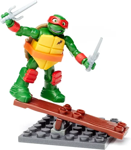 Miniatura 2 de Mega Bloks Teenange Mutant Ninja Turtles Raph Balancín Stunt Building Playset