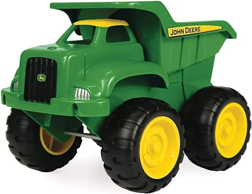 Miniatura 3 de John Deere Juego de vehículos, incluye camión volquete de juguete y juguete de tractor con cargador, juguetes para niños al aire libre, juguetes
