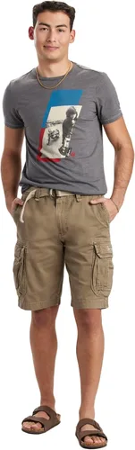 Miniatura 38 de Unionbay Survivor pantalones cortos de cargo con cinturón para hombre
