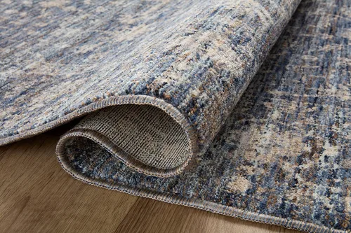Miniatura 5 de Loloi Sorrento Collection SOR-01 Midnight/Natural - Alfombra decorativa de 2 pies x 3 pies