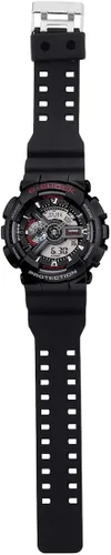 Miniatura 5 de Casio G-Shock Ana-digi Hora Mundial Negro Dial Reloj de los hombres GA110-1A Reloj