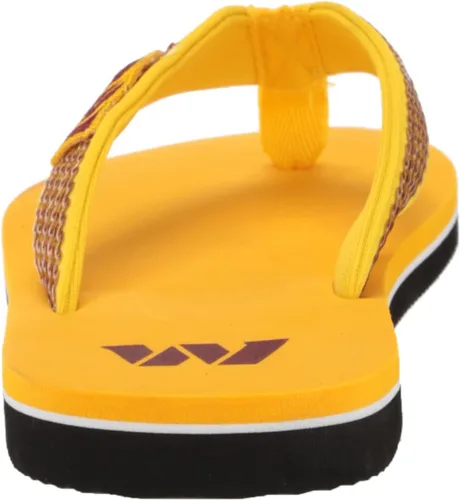 Miniatura 3 de FOCO Womens NFL Team Logo Sequin Strap Sandals Flip Flops