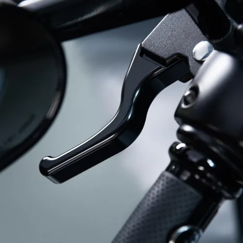 Miniatura 7 de Palancas cortas CNC de 3 dedos para Harley H-D Low Rider/Street Bob 2018-2024, motocicleta Softail, embrague de freno, palancas de control de mano