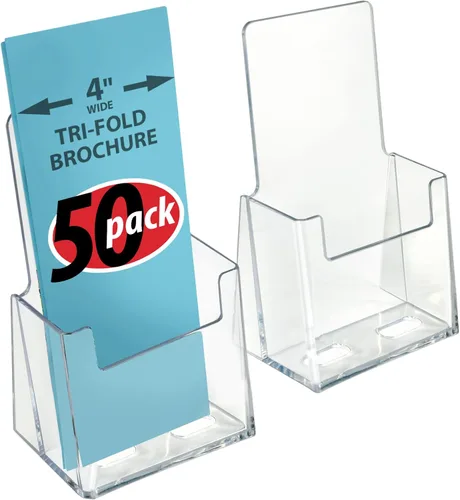 Miniatura 16 de Azar Displays, 252922, soporte para folleto de mostrador para volantes triples, tarjeta de visita o accesorio de tarjeta de regalo, soporte