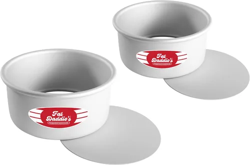 Miniatura 14 de Molde para tarta redondo de aluminio anodizado Fat Daddio con base extraíble