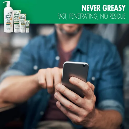 Miniatura 8 de Miracle - Crema reparadora de manos para manos secas y agrietadas, 8 onzas, la mejor crema curativa de manos con 60% de aloe vera, hidratante