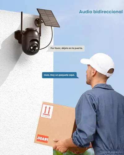 Miniatura 9 de SIIOOE Cámaras de Seguridad Inalámbricas para Exteriores con Energía Solar: Cámara WiFi 2K para Sistema de Seguridad del Hogar - Cámara con Sensor