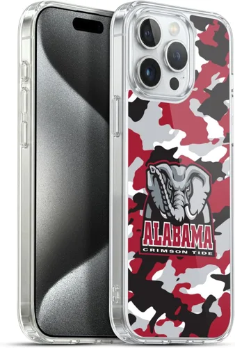 Miniatura 356 de Head Case Designs Funda de gel suave con licencia oficial de la Universidad de Alabama UA Collage compatible con Apple iPhone 13 Pro Max