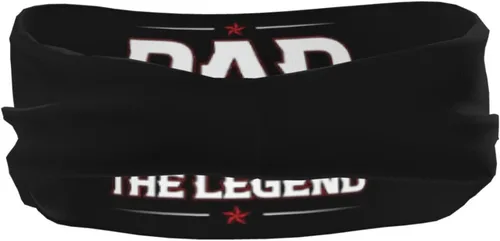 Miniatura 5 de Dad The Bartender The Myth Thelegend Headband for Men Women Sports Sweatband for Fitness Exercise Moisture Wicking Running Yoga Hairbands