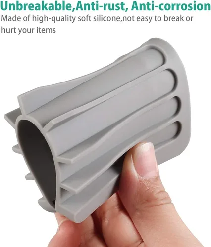 Miniatura 4 de Jabonera autodrenante de 3 piezas, jabonera de silicona de alta calidad, protector de jabón para ducha, baño, cocina, bañera, esponjas, mantiene