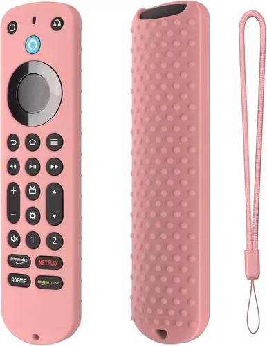 Miniatura 12 de Funda de silicona para Voice Remote Pro 2022, funda de silicona para control remoto por voz Pro 2022 con cordón (negro)