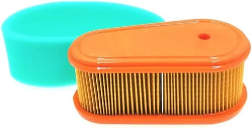 Miniatura 4 de 795066 Filtro de aire de repuesto para BS 5419,796254 Cartucho de filtro de aire OEM con 796254 Pre filtro para cortacésped elemento limpiador