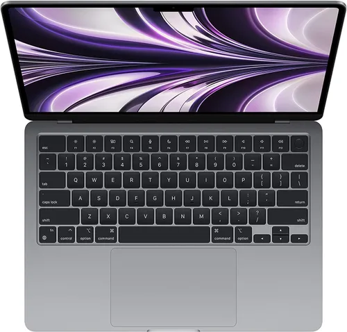 Miniatura 2 de Apple MacBook Air 2022 con chip Apple M2, 13 pulgadas, 8 GB de RAM, almacenamiento SSD de 256 GB, gris espacial (renovado)