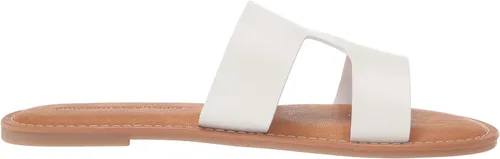 Miniatura 6 de Tienda Essentials Sandalias planas con banda en H para mujer