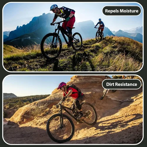 Miniatura 6 de BTAS Lubricante de Cadena de Bicicleta en Seco Cerámico 4 oz - Tinte Trazador UV - Aceite Lubricante para Bicicleta de Carretera y Montaña