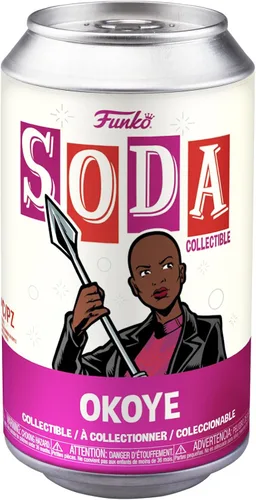 Miniatura 2 de Funko Vinyl Soda: Black Panther Wakanda Forever - Okoye - 1/6 probabilidades para variante de persecución rara - (los estilos pueden variar)