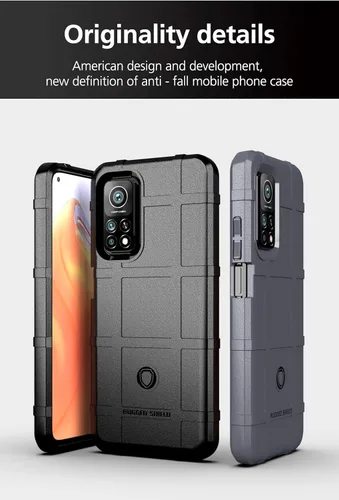 Miniatura 5 de ZYZX Redmi K30S Ultra Heavy Duty a prueba de caídas de grado militar para Xiaomi Mi 10T/Mi 10T Pro Call Phone Case, TPU Bumper Full Body Rugged Hard