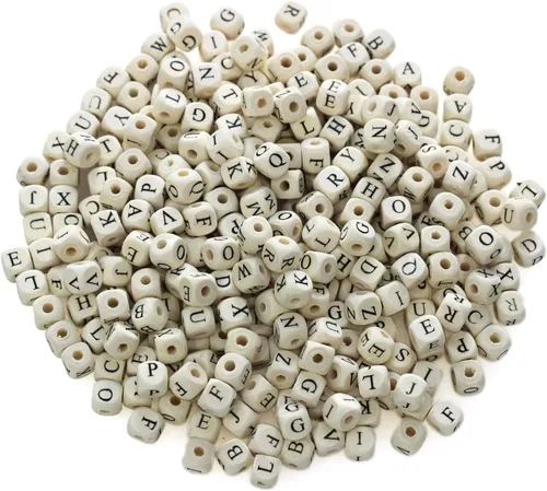Miniatura 17 de 200 piezas de cuentas de madera natural con agujero grande, BetterJonny - 20 mm de cuentas rondelle redondas de madera sueltas, cuentas de madera