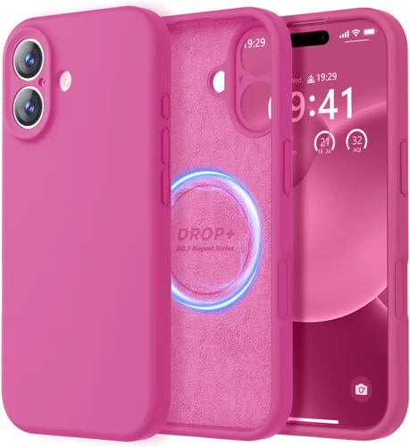 Miniatura 305 de LOVE 3000 Compatible con Funda para iPhone 15, [Cámara de Cobertura Completa de Silicona Suave] [Protección contra Caídas de 8 pies], Forro de Negro