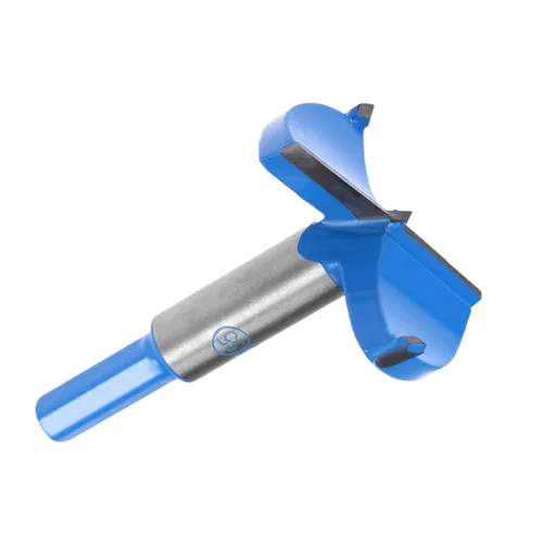 Miniatura 14 de Taladro de posicionamiento de la broca de perforación de 0.591 in Forstner Brocas de carburo de tungsteno Agujero de madera Sierra Bisagra Broca