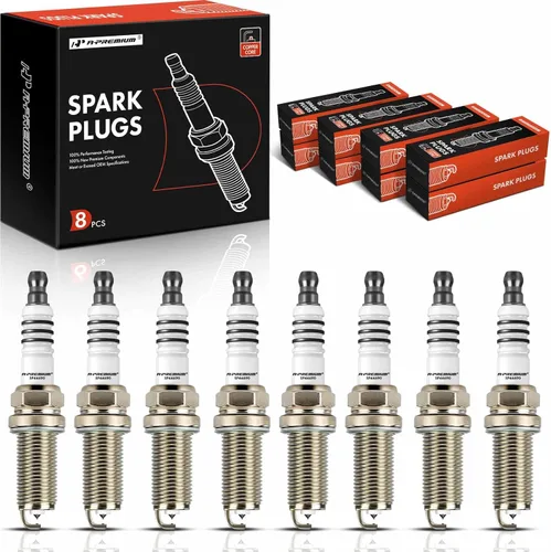 Miniatura 11 de A-Premium Paquete de 4 bujías Iridium Platinum L4 compatibles con los modelos Toyota, Jeep y Nissan Camry, RAV4, Hignlander, Cherokee, Altima